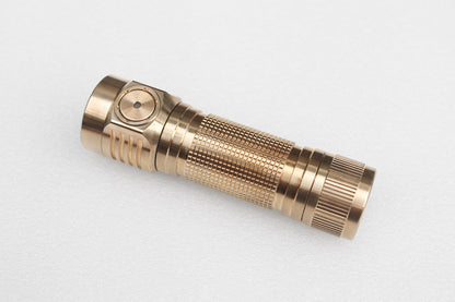Emisar D4V2 Brass High Power LED Flashlight *CUSTOM BUILD-TO-ORDER*