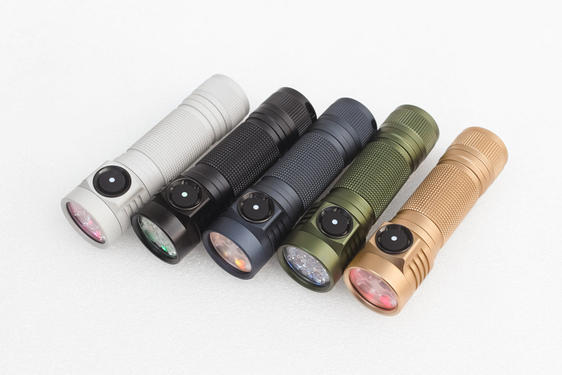 Emisar D4v2 3CH Tripe Channel 18650 Led Flashlight