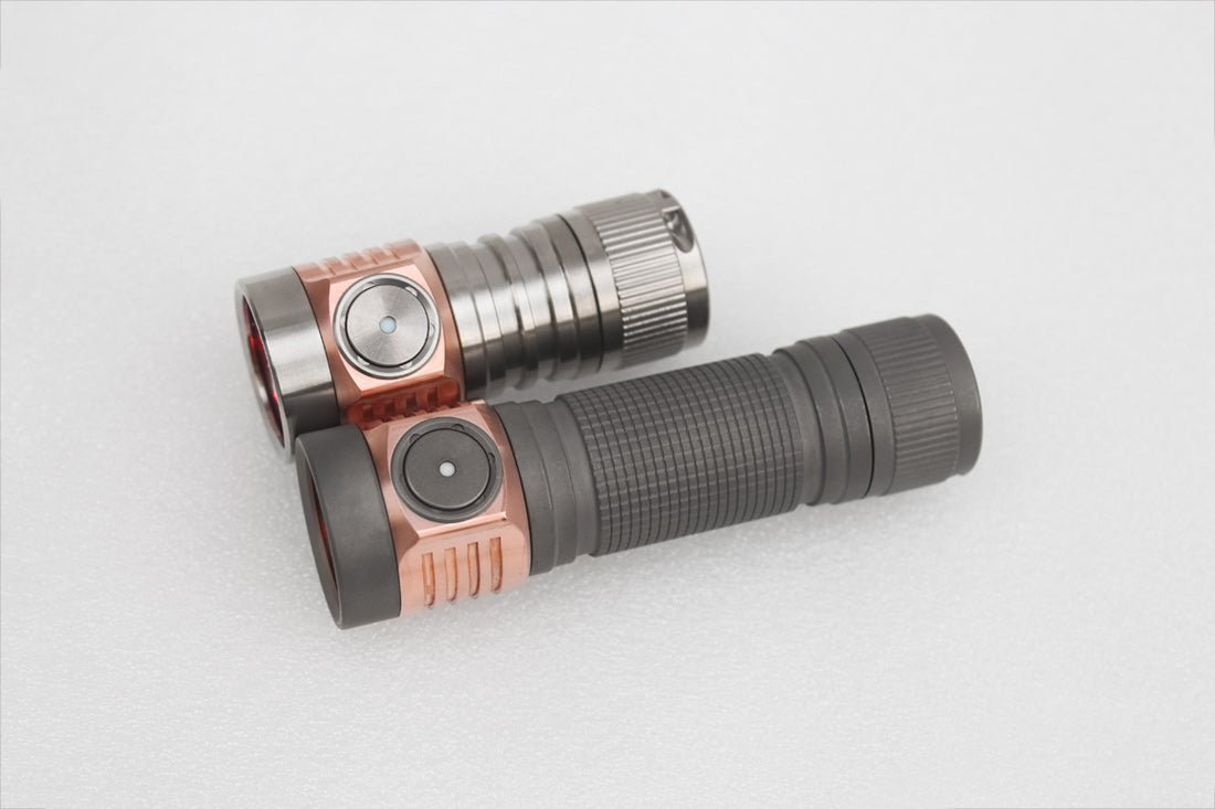 Emisar D4V2 Titanium High Power LED Flashlight *CUSTOM BUILD-TO-ORDER*