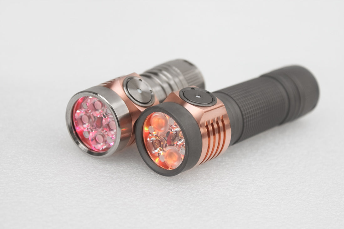 Emisar D4V2 Titanium High Power LED Flashlight *CUSTOM BUILD-TO-ORDER*