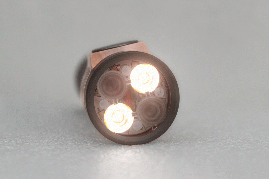 Emisar D4v2 Titanium 2CH 2-CH High Power LED Flashlight *CUSTOM BUILD-TO-ORDER*