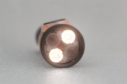 Emisar D4v2 Titanium 2CH 2-CH High Power LED Flashlight *CUSTOM BUILD-TO-ORDER*