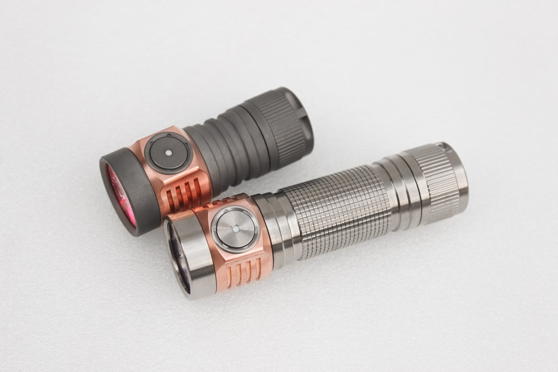 Emisar D4V2 Titanium High Power LED Flashlight *CUSTOM BUILD-TO-ORDER*