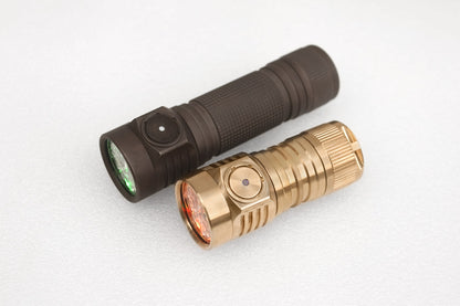 Emisar D4v2 Brass 2-CH 2CH High Power LED Flashlight *CUSTOM BUILD-TO-ORDER*
