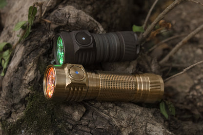 Emisar D4v2 Brass 2-CH 2CH High Power LED Flashlight *CUSTOM BUILD-TO-ORDER*