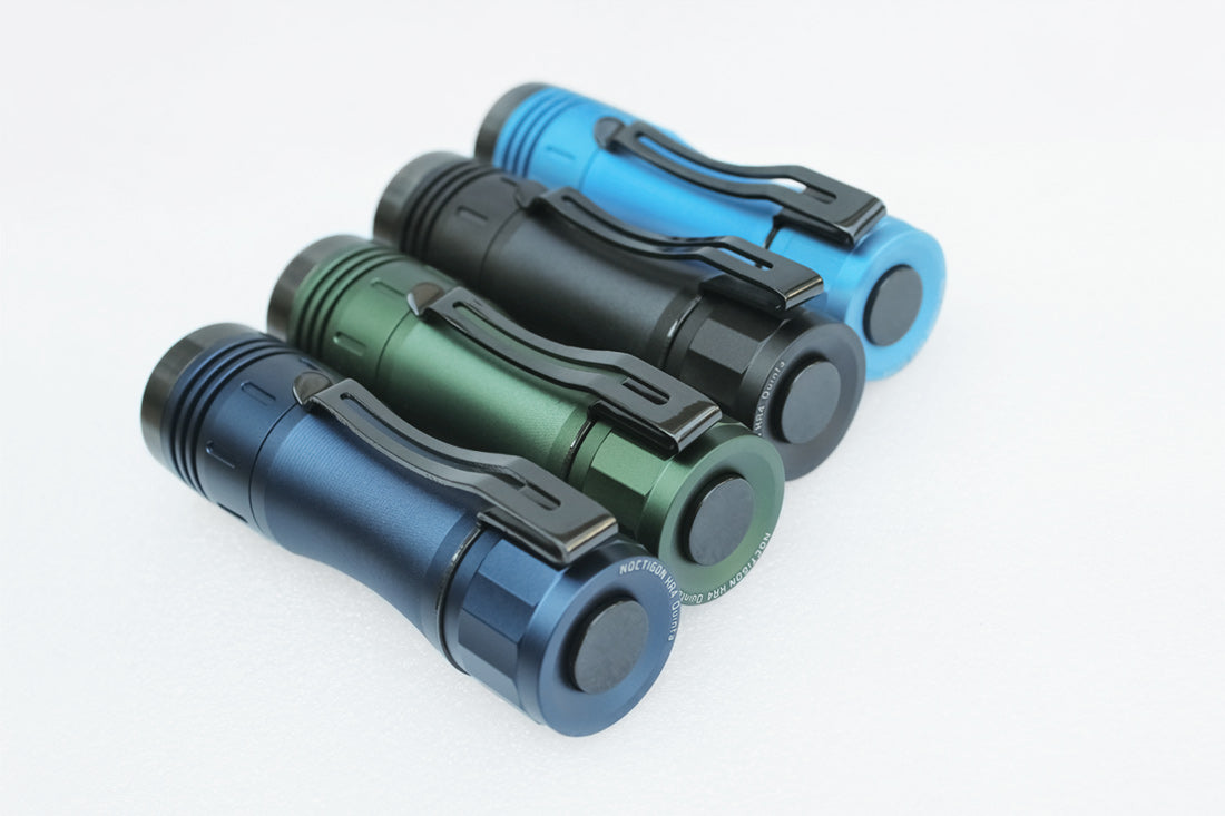 Noctigon KR4 18650 2CH 2-CH Mule High Power LED Flashlight *CUSTOM BUILT-TO-ORDER*