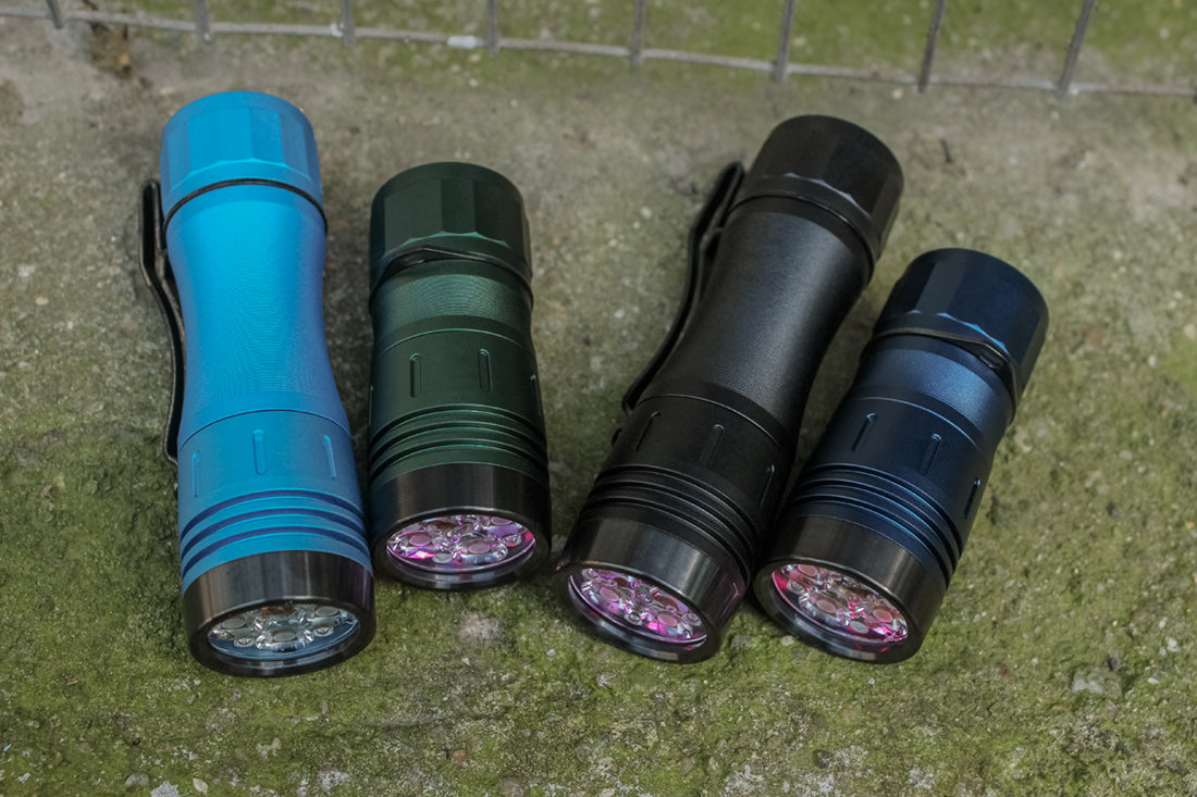 Noctigon KR4 3CH 3-CH Triple Channel 18650 Led Flashlight