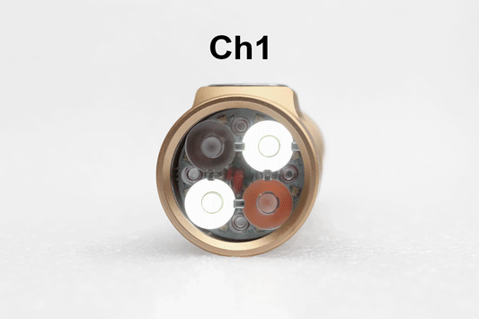 Emisar D4v2 3CH Tripe Channel 18650 Led Flashlight