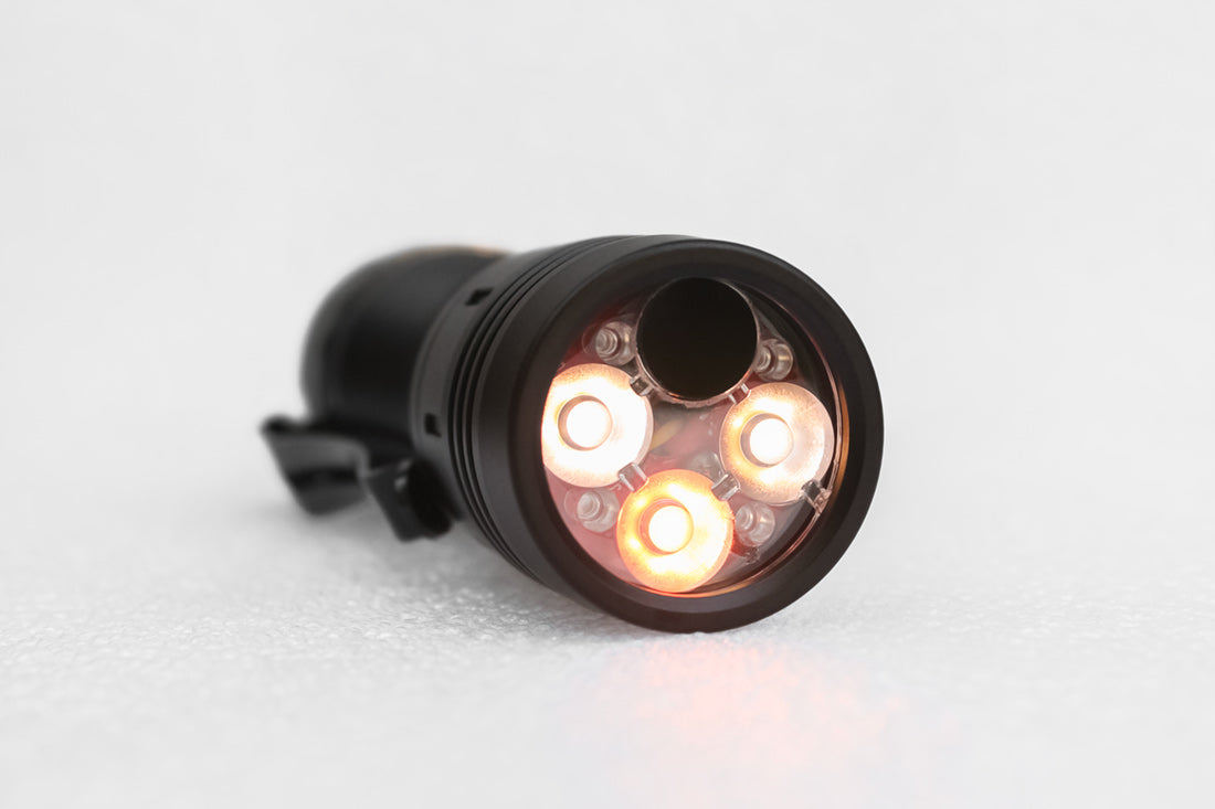 Noctigon KR4 3CH 3-CH Triple Channel 18650 Led Flashlight