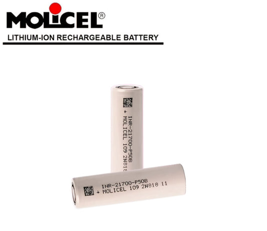 Molicel INR-21700-P50B 5000mah 60A 21700 Rechargeable Lithium-ion Battery