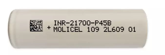 Molicel P45b 4500mAh 21700 45A Lithium-ion Rechargeable Battery **** HAS TO BE SHIPPED WITH FLASHLIGHT + FEDEX *** FLAT TOP **** HAS TO BE SHIPPED WITH FLASLIGHT + FEDEX ***
