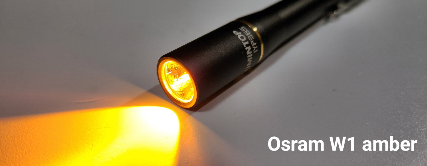 Lumintop PK27 Osram W1 300 Lumens 270 Meters AAA LED Flashlight *** LITHIUM-ION BATTERY HAS TO SHIP FEDEX ***