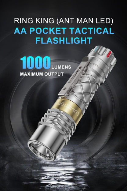 Lumintop Ring King 1000 Lumens 14500 EDC Tactical Flashlight