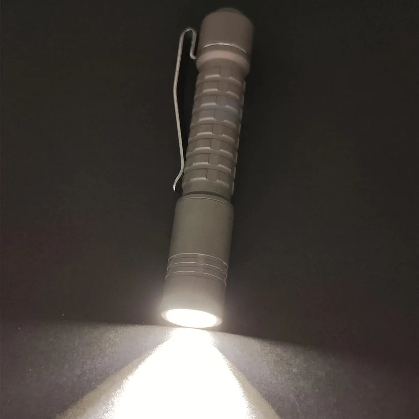 ReyLight Pineapple Mini Titanium Nichia AAA/10440 LED Flashlight *** FREE 10440 BATTERY BUT HAS TO SHIP FEDEX ***