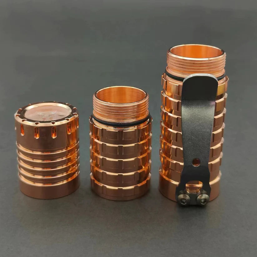 ReyLight Dawn Triple V2.2 - Copper, Brass, Nichia 519a 4000K R9080