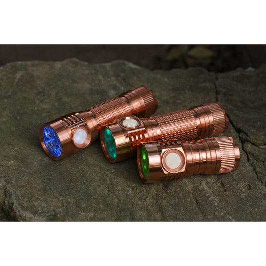 Emisar D4v2 Copper 2-CH 2CH High Power LED Flashlight *CUSTOM BUILD-TO-ORDER*