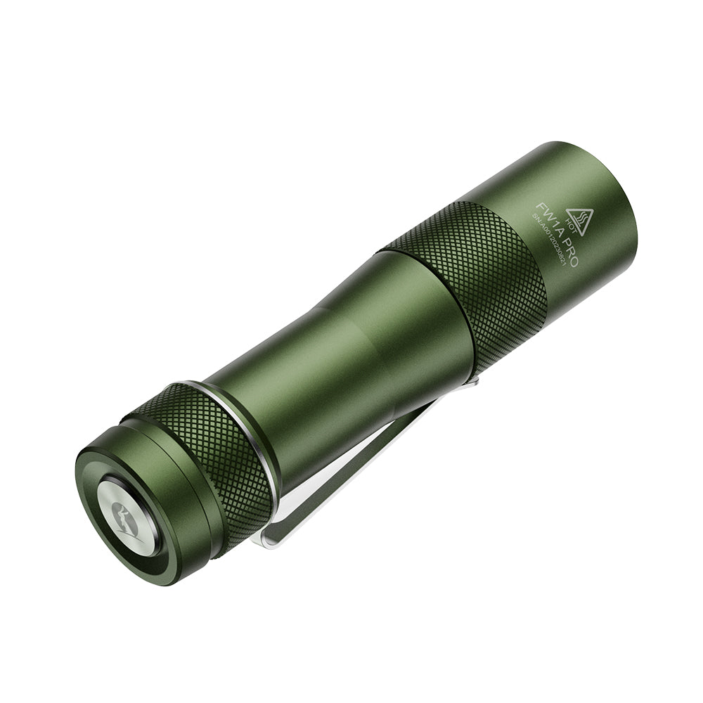 Lumintop FW1A PRO Green 3500LM Anduril UI 7+1 FET Driver EDC Flashlight Limited Edition