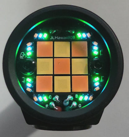 Emisar D3AA Titanium/Copper/Brass "MEGA" 9 x LED Mule