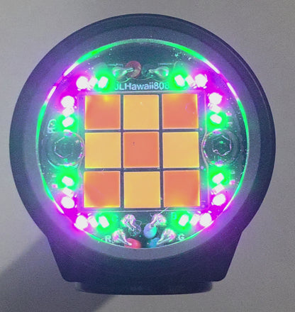 Emisar D3AA Titanium/Copper/Brass "MEGA" 9 x LED Mule
