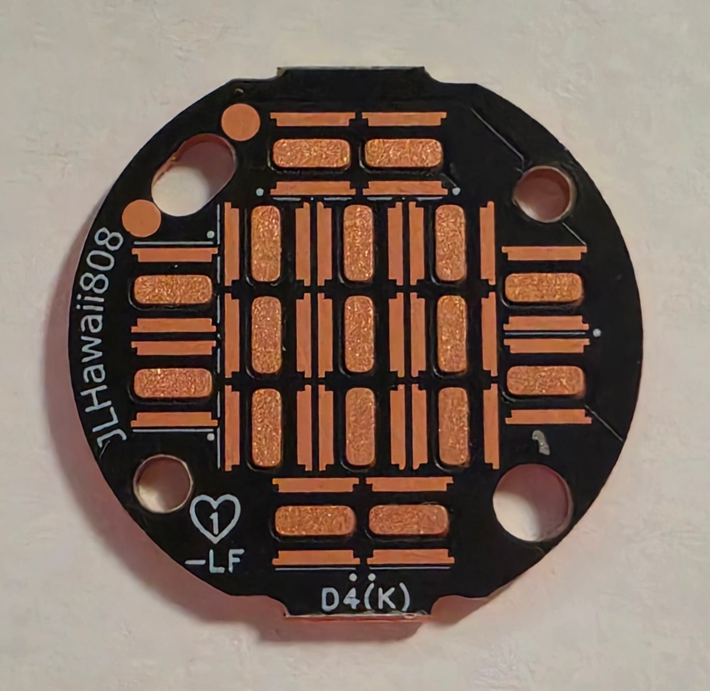 Emisar Noctigon XP Raw MCPCB/AUX Custom 24 X 1.6MM 17 X LED MEGA MULE MCPCB (NEW!)