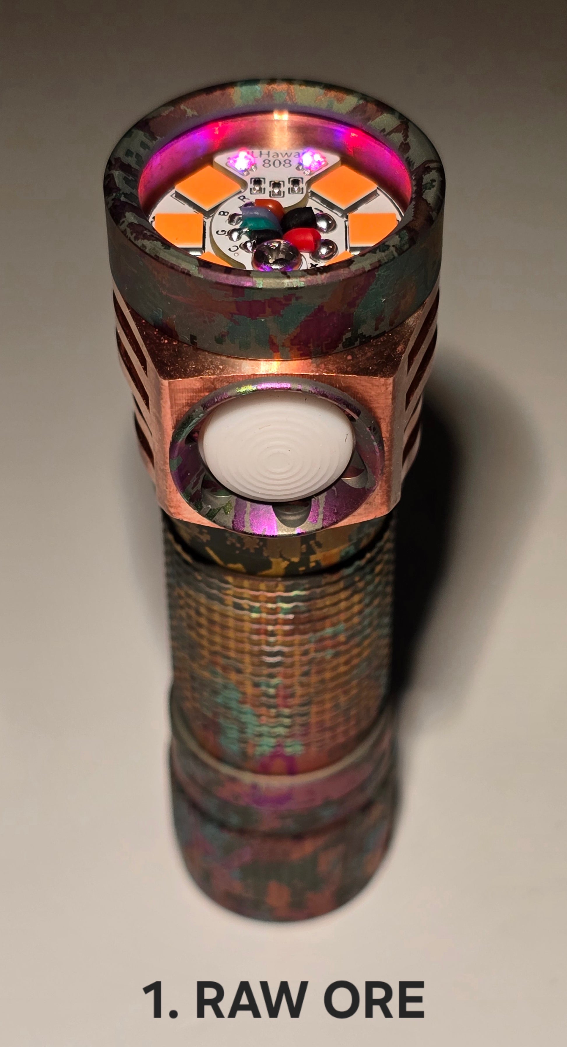 Emisar D3AA Titanium Colorful Series 14500/AA LED Flashlight