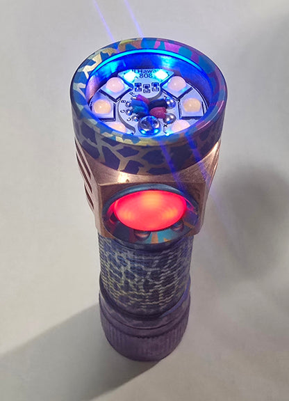 DEALS! NEW! D3AA TI C. CRINKLE MULE 519A 4000K W RED LIGHTED SW