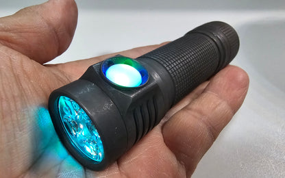 Emisar D4K Titanium OR Copper 3-CH 3CH Triple Channel 1*21700 LED Flashlight *CUSTOM BUILT-TO-ORDER*