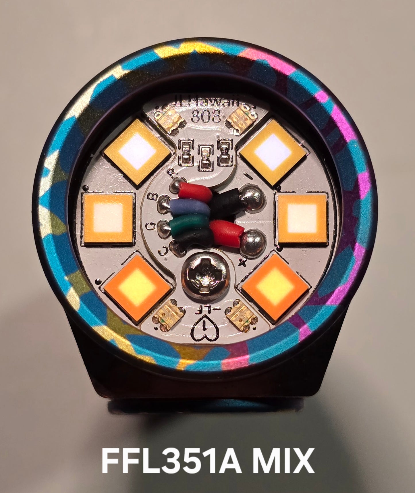 Emisar D3AA Titanium Colorful Series 14500/AA LED Flashlight