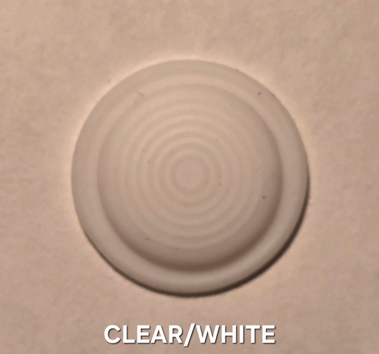 Emisar/Noctigon replacement switch ring/button CLEAR WHITE BUTTON SWITCH BUTTON