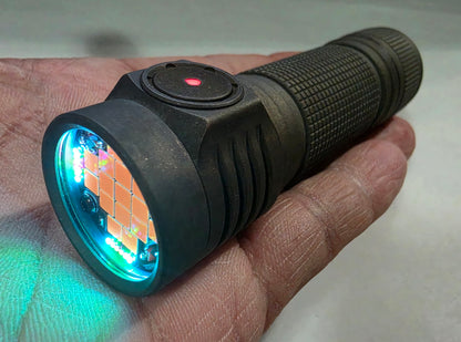 Emisar D4V2 Titanium/Copper/Brass 17 x LED " MEGA MULE" High Power LED Flashlight