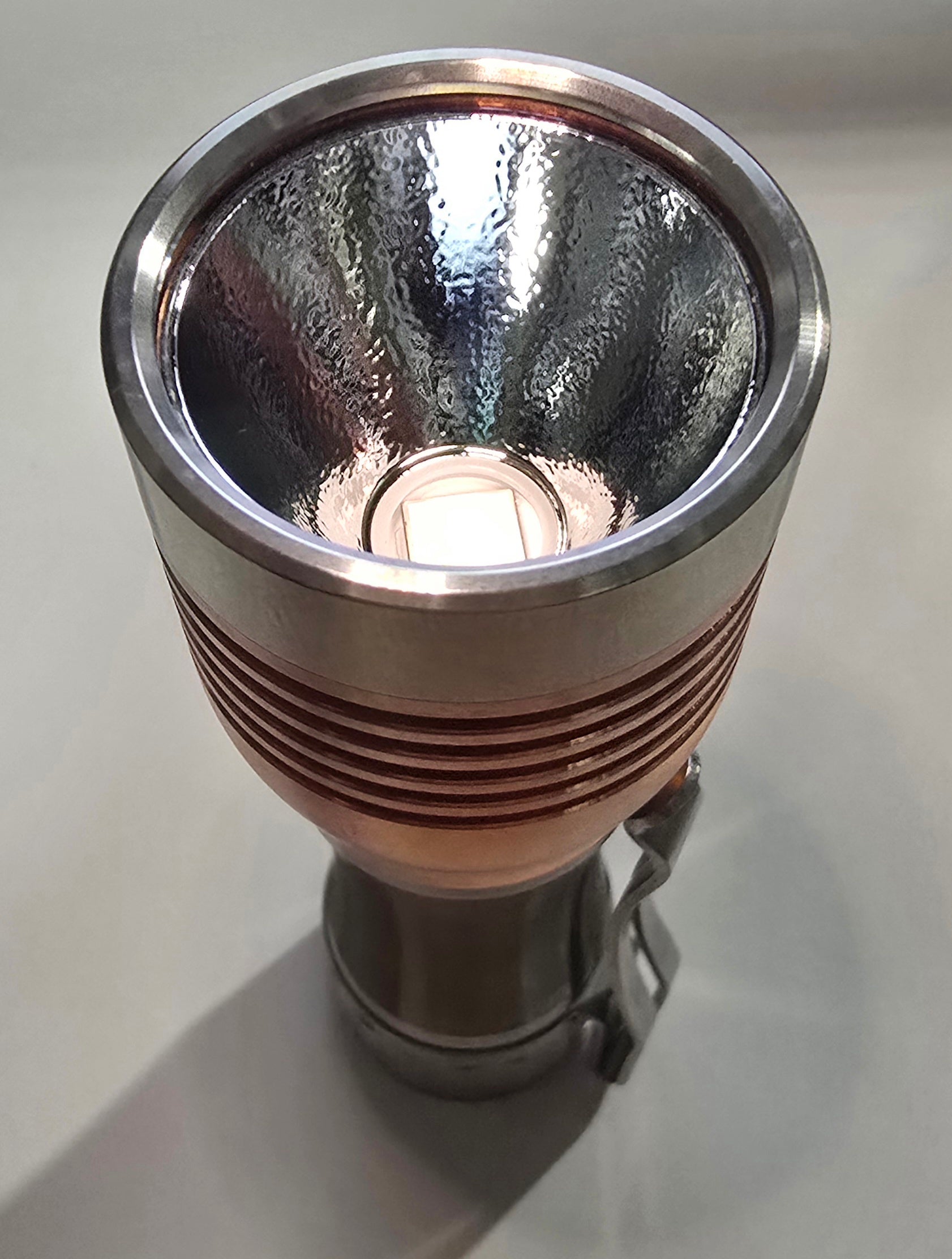 Noctigon KR1 Titanium + Copper 18650 Compact LED Thrower