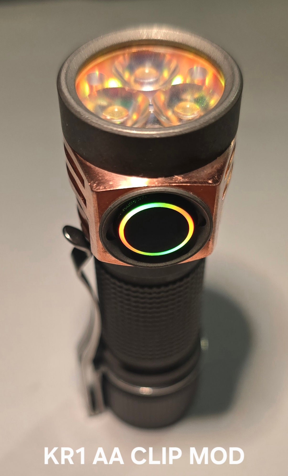 Emisar D3AA Titanium 14500/AA LED Flashlight