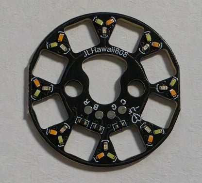 Emisar Noctigon XP Raw MCPCB/AUX Custom 23 X 1.6MM D4V2 D4K TRI-AUX BOARD FOR MULE MCPCB (NEW!)