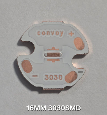 CONVOY RAW LED MCPCB 16 X 1.5MM 3030SMD