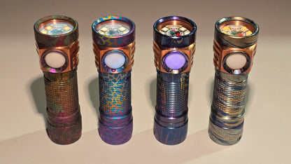 Emisar D3AA Titanium Colorful Series 14500/AA LED Flashlight