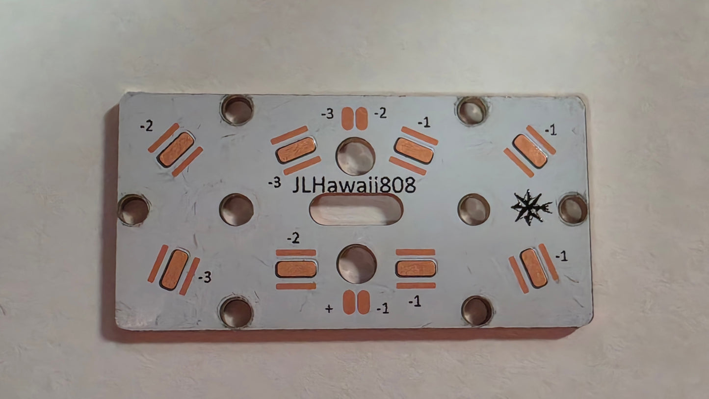 Emisar Noctigon XP Raw MCPCB/AUX Custom DT8 DT8K 3535SMD 1 2 3CH MCPCB