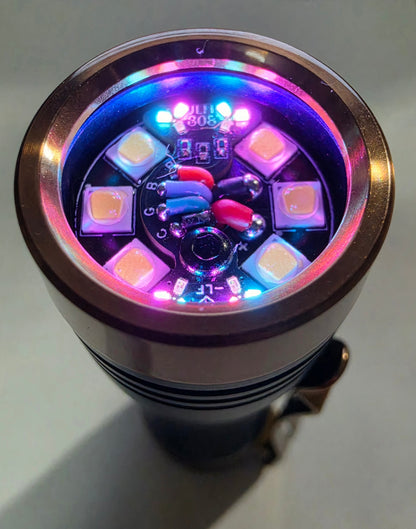 Noctigon KR3 Triple Led 18650 Flashlight W/Lume X1-C Driver