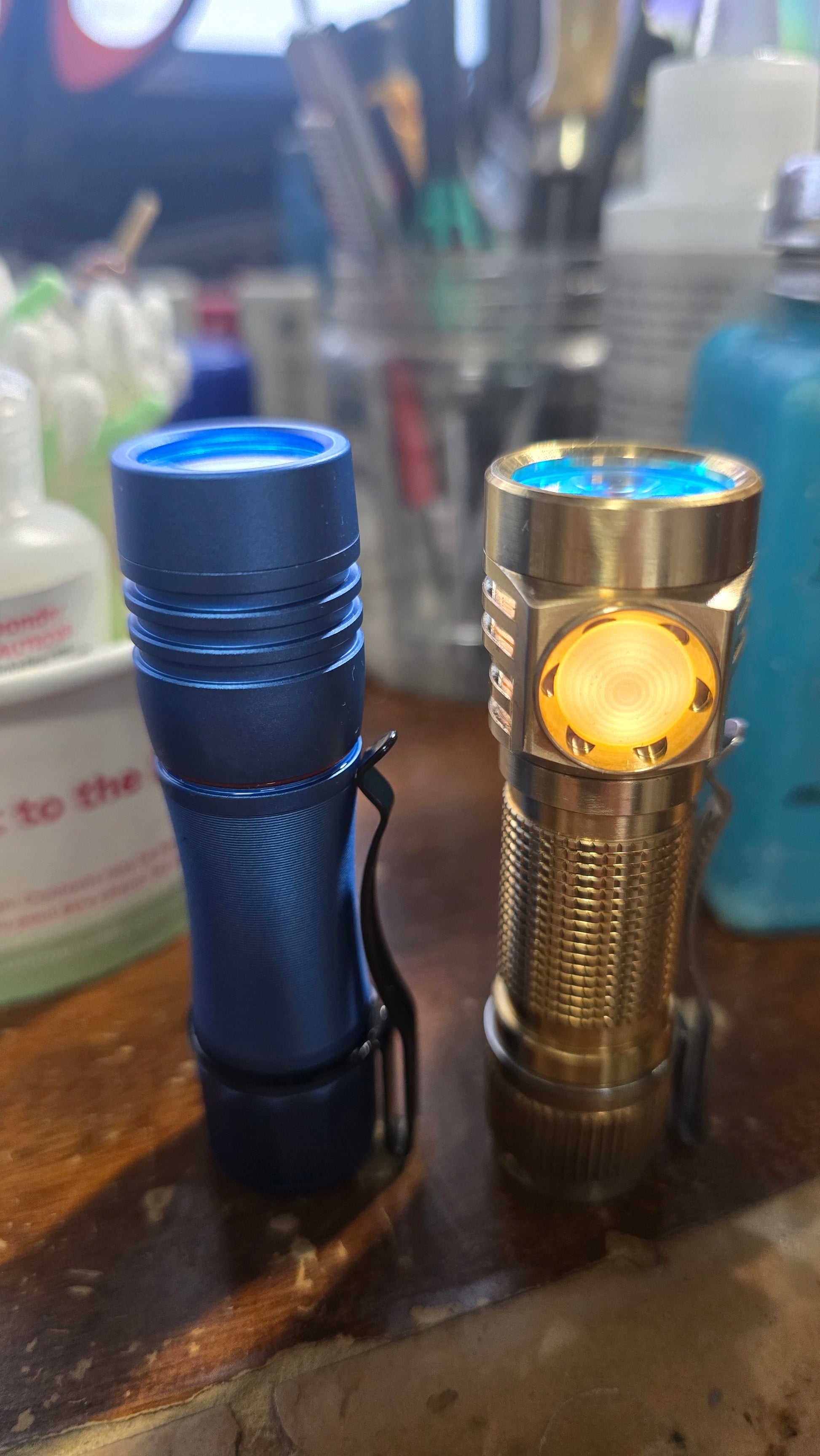 Emisar D3AA Brass 14500/AA LED Flashlight *CUSTOM BUILT-TO-ORDER*