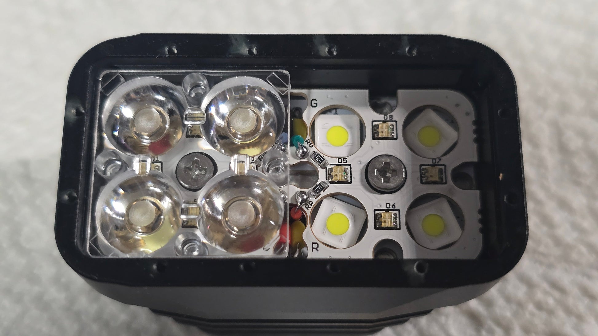 Emisar DT8K 3-CH 3CH 3535/5050SMD High Power LED Flashlight "BUILT-TO-ORDER"