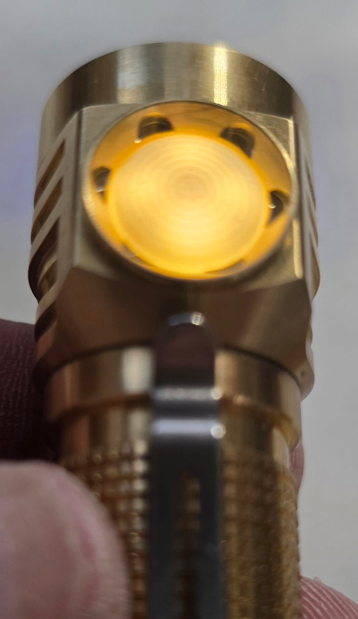 Emisar D3AA Brass 14500/AA LED Flashlight *CUSTOM BUILT-TO-ORDER*