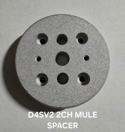 Emisar Noctigon XP Raw MCPCB Custom D4SV2 MULE 8MM ALUMINUM SPACER