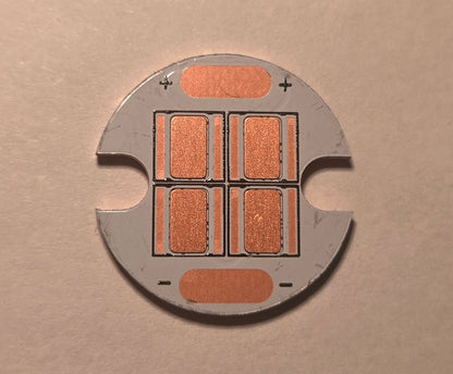 Emisar Noctigon XP Raw MCPCB/AUX Custom 20 X 1.6MM 4P QUAD 5050SMD