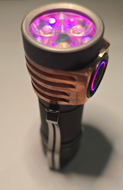 Emisar D3AA Titanium 14500/AA LED Flashlight