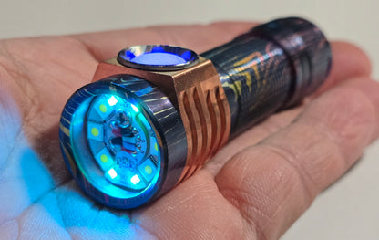 Emisar D3AA Titanium Colorful Series 14500/AA LED Flashlight