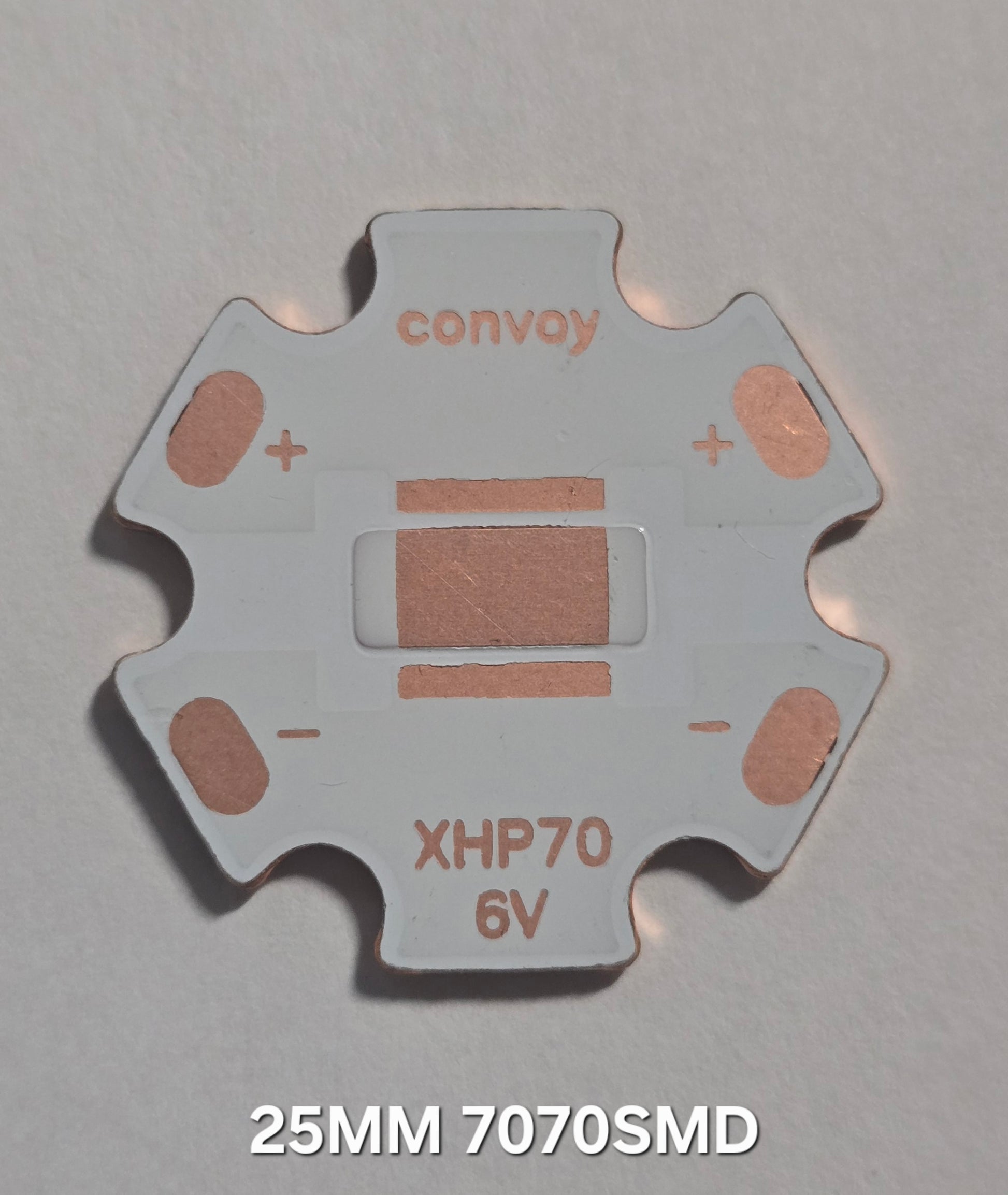 CONVOY RAW LED MCPCB 25 X 1.5MM 7070SMD