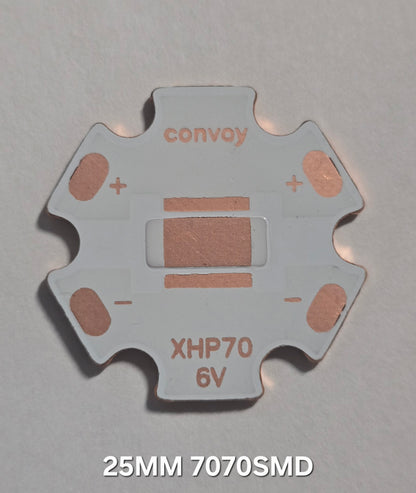CONVOY RAW LED MCPCB 25 X 1.5MM 7070SMD