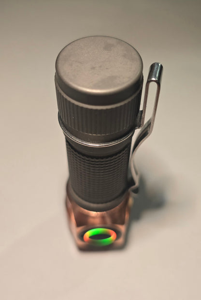 Emisar D3AA Titanium 14500/AA LED Flashlight