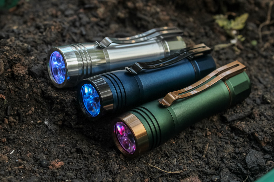 Noctigon KR3 Triple Led 18650 Flashlight W/Lume X1 Driver