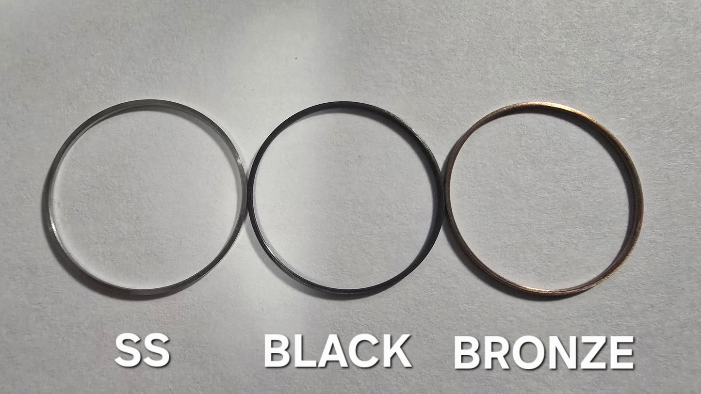 Noctigon KR1aa parts/accessories POCKET CLIP DELETE STAINLESS BRONZE