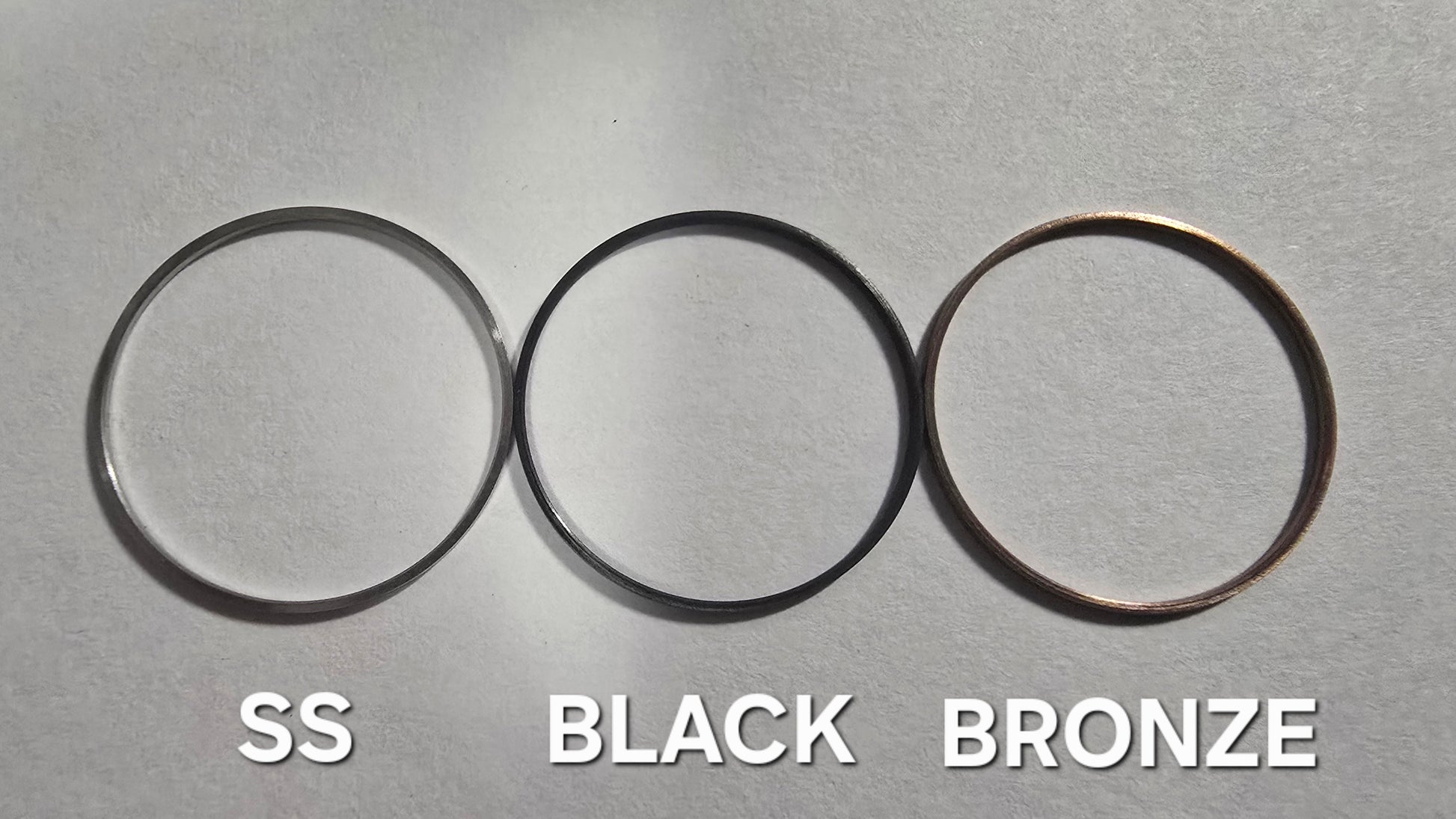 Noctigon KR1aa parts/accessories POCKET CLIP DELETE STAINLESS BRONZE